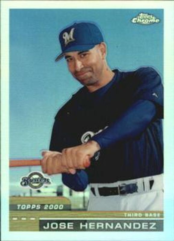 2000 Topps Chrome #353 Refractor