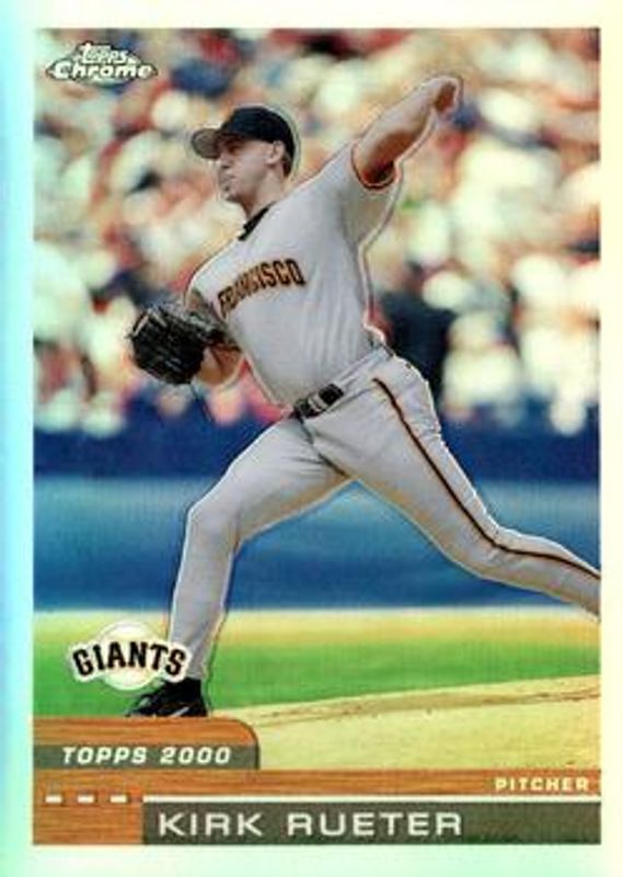 2000 Topps Chrome #325 Refractor