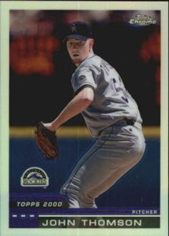 2000 Topps Chrome #371 Refractor
