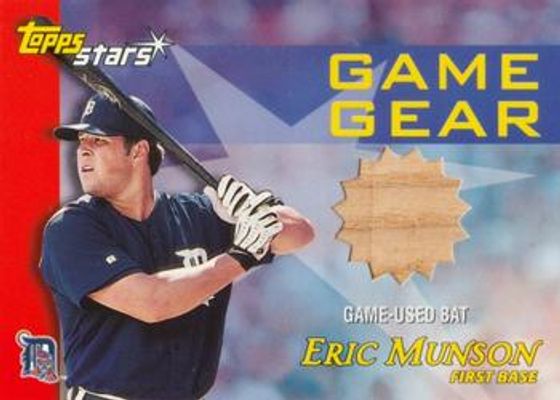 2000 Topps Stars #GGB7 Game Gear - Bats