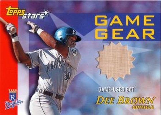 2000 Topps Stars #GGB9 Game Gear - Bats