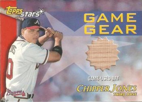 2000 Topps Stars #GGB4 Game Gear - Bats