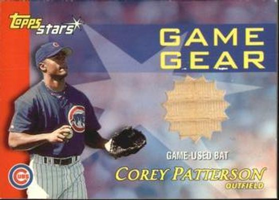2000 Topps Stars #GGB3 Game Gear - Bats