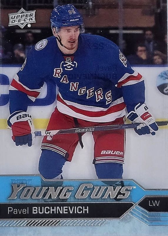 2016 Upper Deck #227 Young Guns - Clear Cut