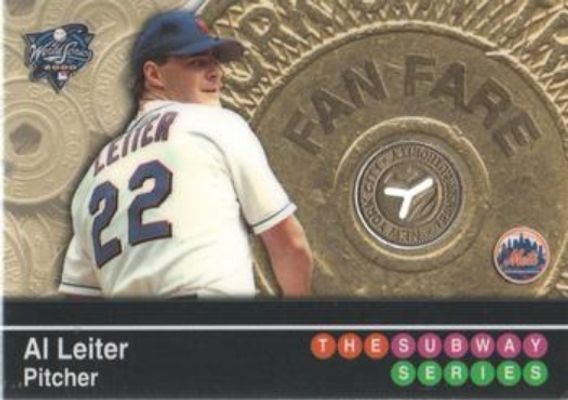 2000 Topps Subway Series #SSR11 FanFare Tokens