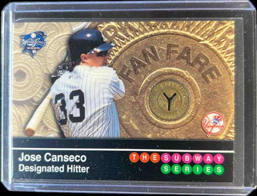 2000 Topps Subway Series #SSR28 FanFare Tokens