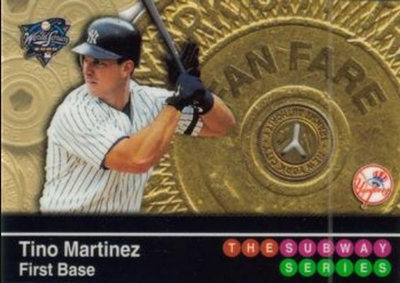 2000 Topps Subway Series #SSR25 FanFare Tokens