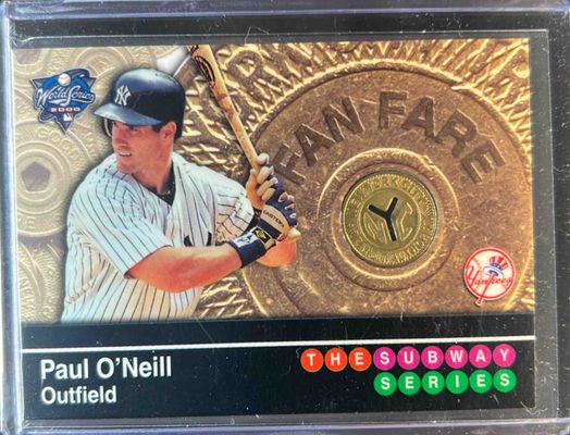 2000 Topps Subway Series #SSR24 FanFare Tokens