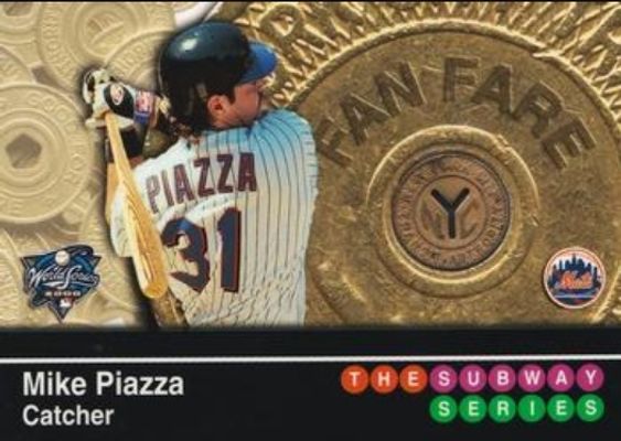 2000 Topps Subway Series #SSR3 FanFare Tokens