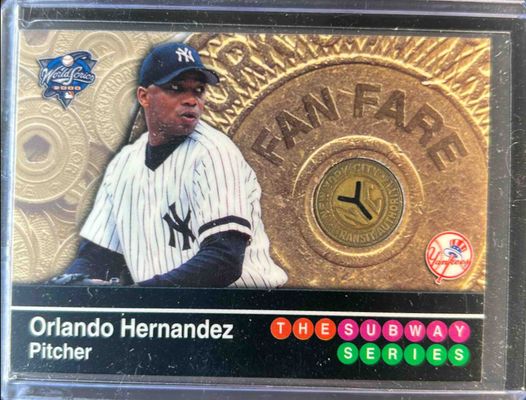 2000 Topps Subway Series #SSR29 FanFare Tokens