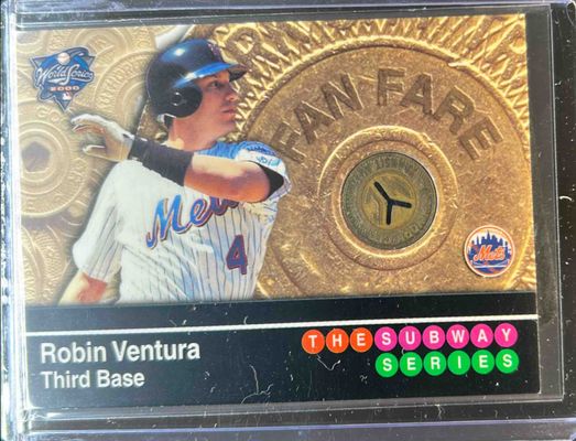 2000 Topps Subway Series #SSR4 FanFare Tokens