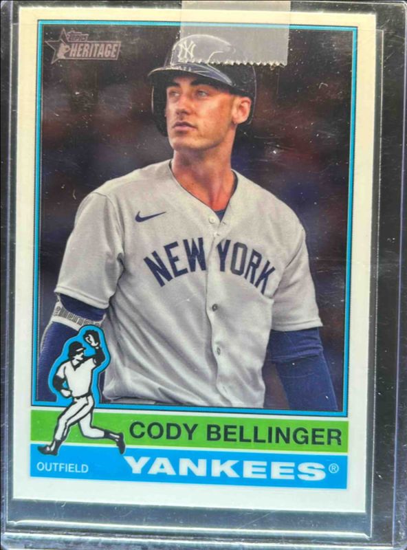 Cody Bellinger 2025 Topps Heritage #129 Chrome RAW