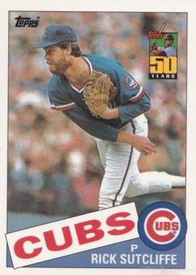 2001 Topps 50th Anniversary Chicago Cubs Reprints #5 Base /30000