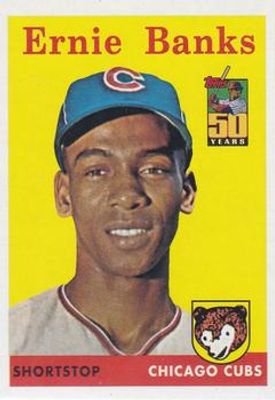 2001 Topps 50th Anniversary Chicago Cubs Reprints #1 Base /30000