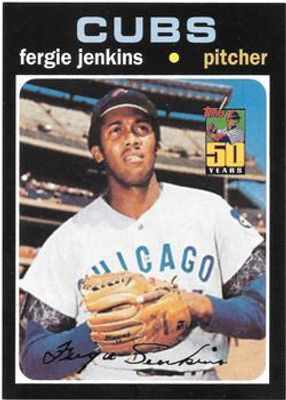 2001 Topps 50th Anniversary Chicago Cubs Reprints #6 Base /30000