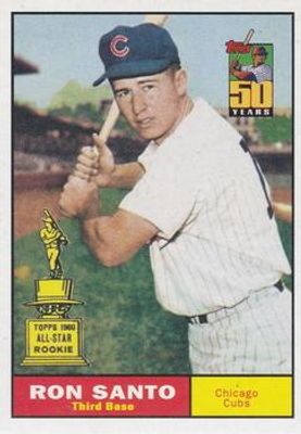 2001 Topps 50th Anniversary Chicago Cubs Reprints #4 Base /30000
