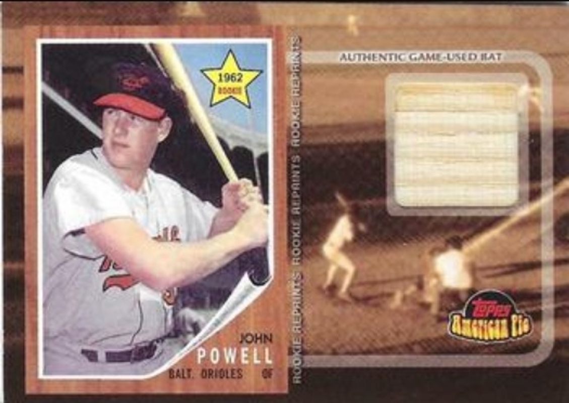 2001 Topps American Pie #BBRR-BP Rookie Reprint Relics