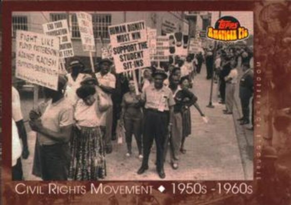 Civil Rights Movement Baseball Cards Price Guide - Sports Card Investor