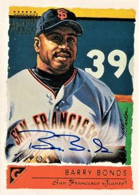 2001 Topps Gallery #GA-BB Autographs