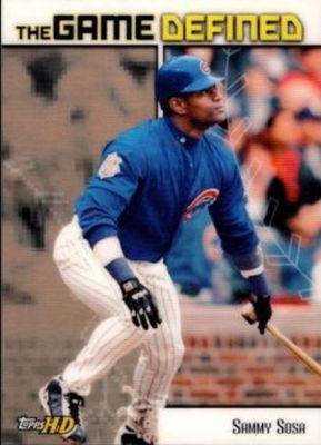 2001 Topps High Definition (HD) #GD3 Game Defined