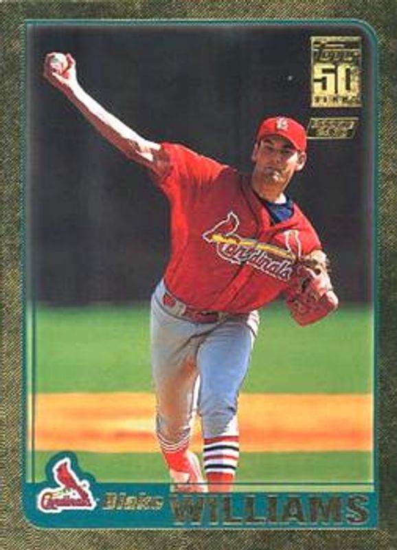 2001 Topps Traded #T251 Gold /2001