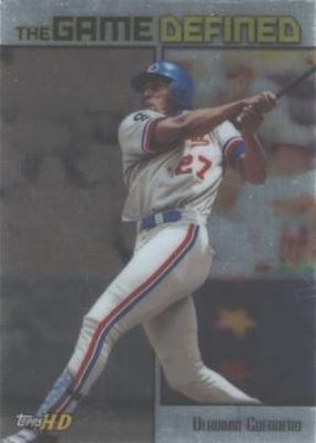 2001 Topps High Definition (HD) #GD8 Game Defined Aluminum