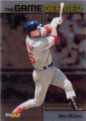 2001 Topps High Definition (HD) #GD4 Game Defined Aluminum