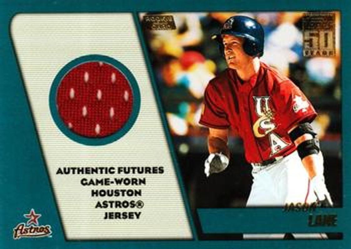 2001 Topps Traded #TRR-JL Rookie Relics