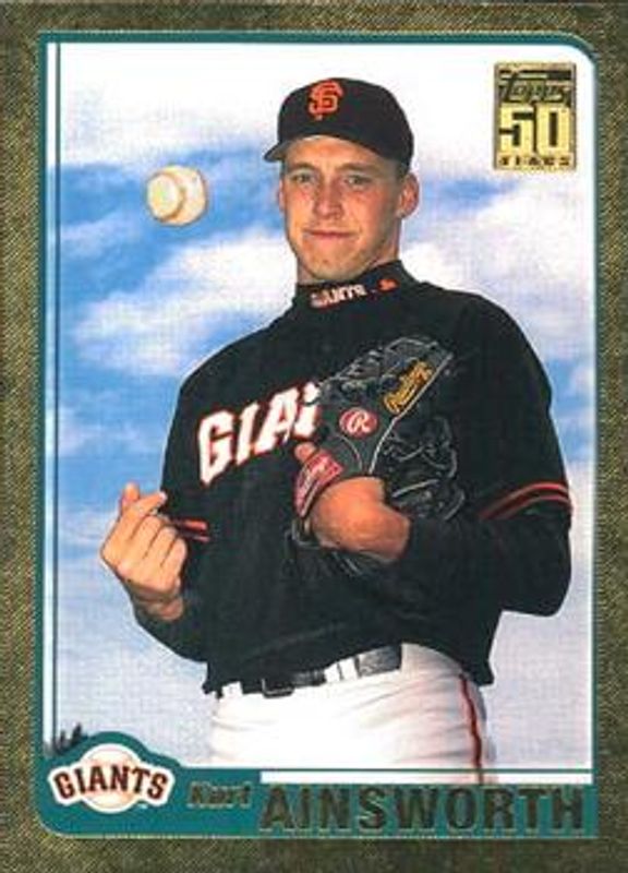 2001 Topps Traded #T152 Gold /2001