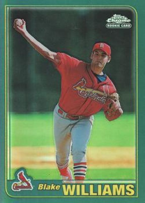2001 Topps Traded #T251 Chrome Retrofractors