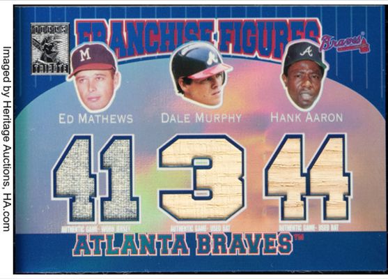 2001 Topps Tribute #RM-MMA Franchise Figures Relics