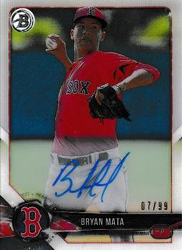2018 Bowman High Tek #FBT-BM 1st TEK Autographs /99