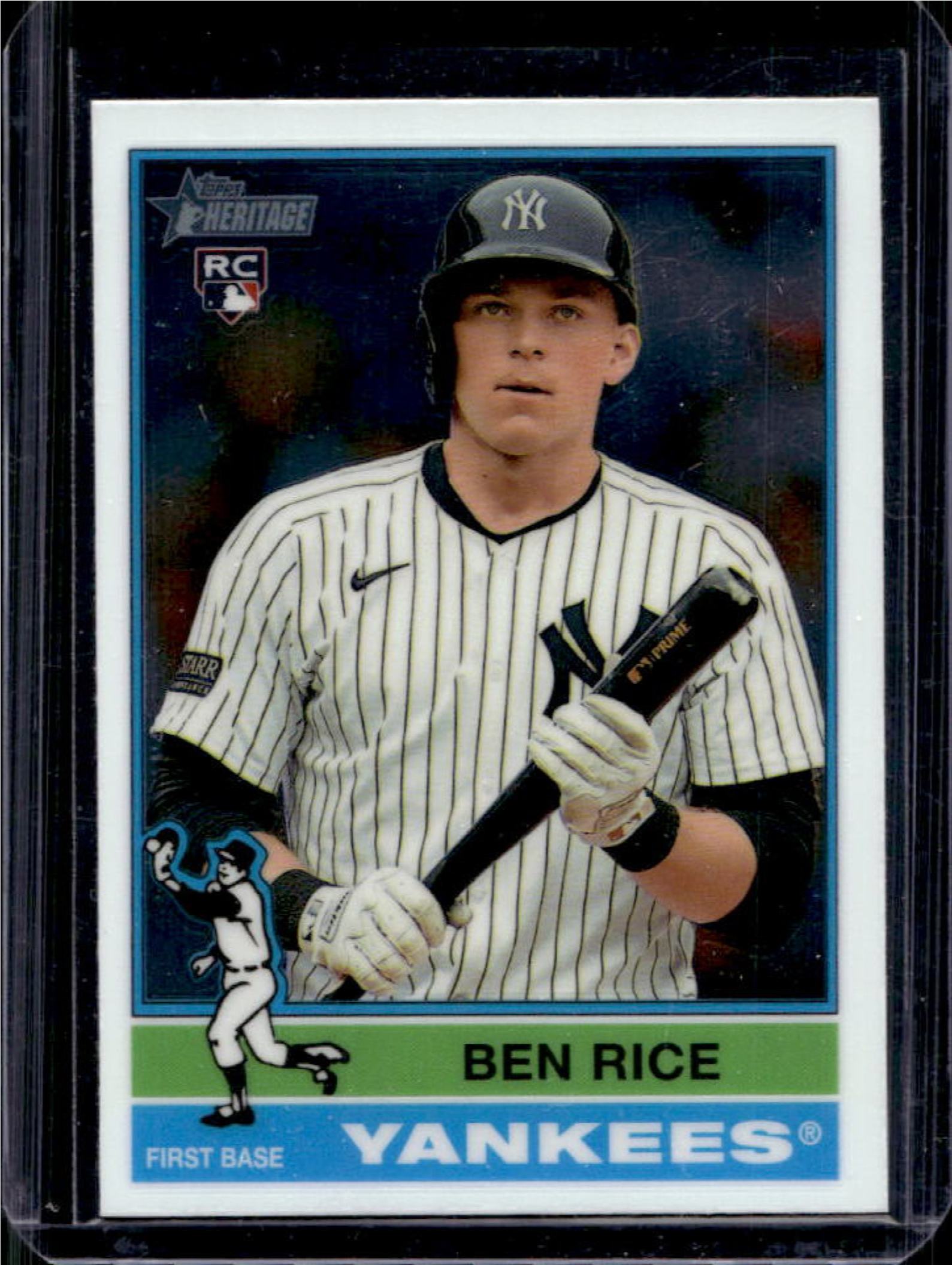 Ben Rice 2025 Topps Heritage #406 Chrome Price Guide - Sports Card Investor
