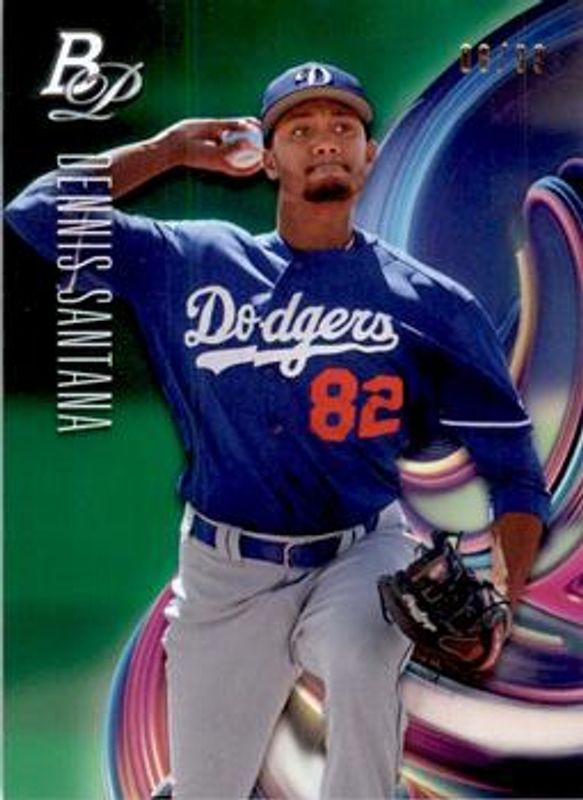2018 Bowman Platinum #TOP-27 Top Prospects - Green /99