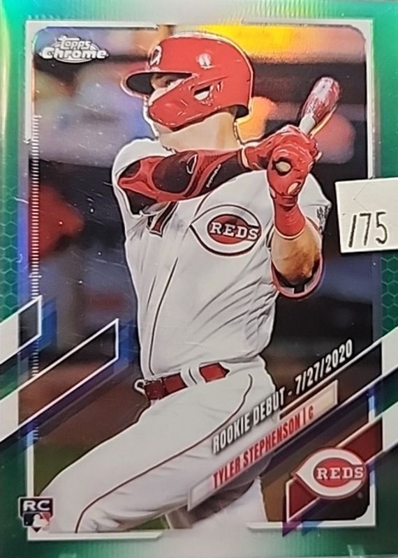 2021 Topps Chrome Update #USC26 Rookie Debut - Green Refractor /75