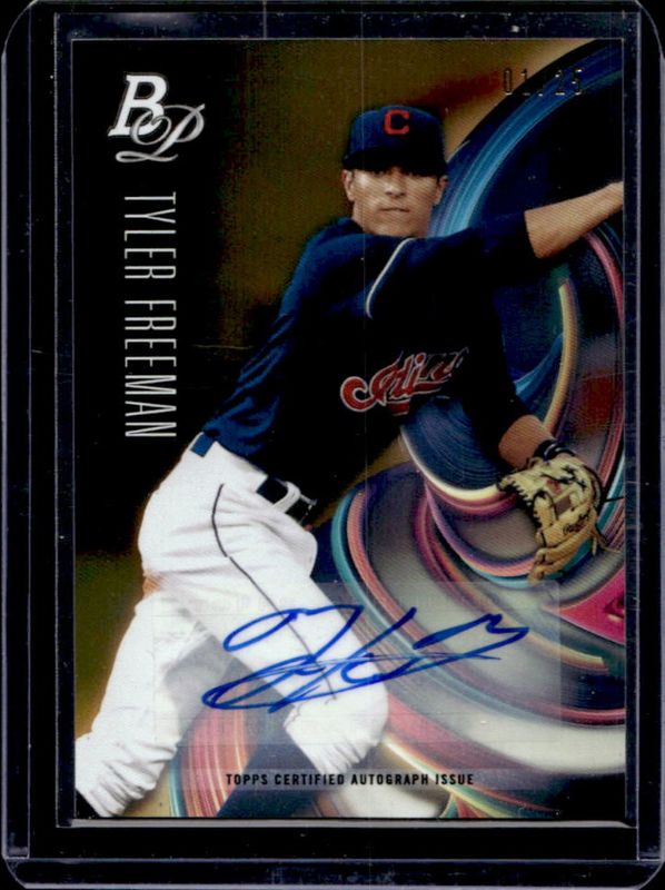 2018 Bowman Platinum #TOP-34 Top Prospects Autographs - Orange /25