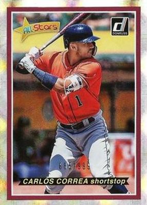 2018 Donruss #AS2 All - Stars /999