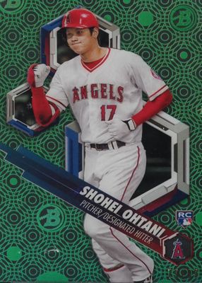 2018 Bowman High Tek #RHT-SO Green Rainbow /99