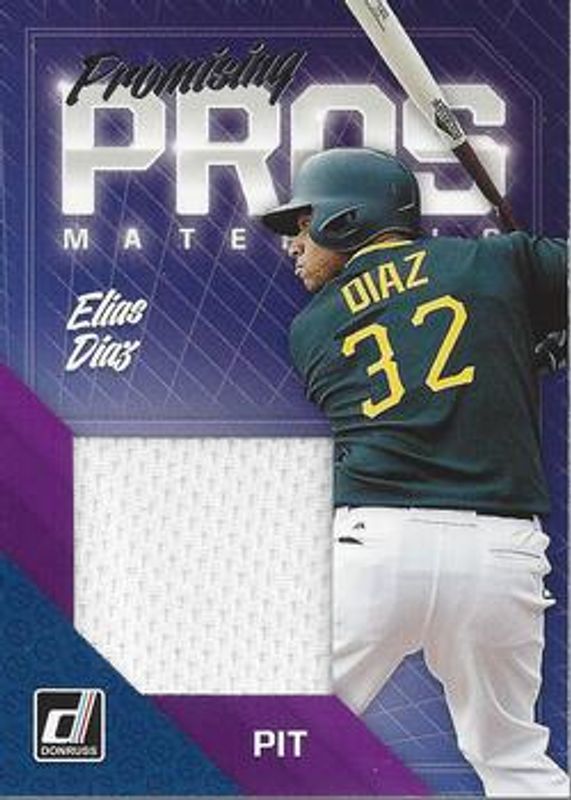2018 Donruss #PPM-EL Promising Pros Materials