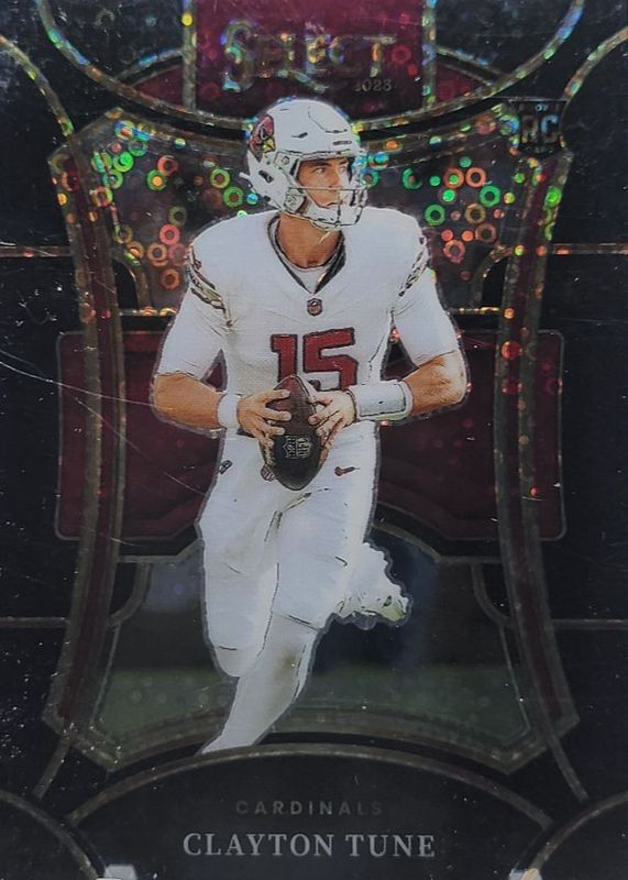 Clayton Tune 2023 Select #402 Suite Level Black Disco /1 Rookie RAW
