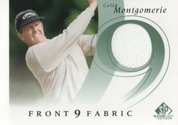 2002 SP Game Used #F9S-CM Front 9 Fabric