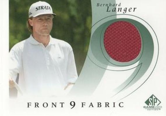 2002 SP Game Used #F9S-BL Front 9 Fabric