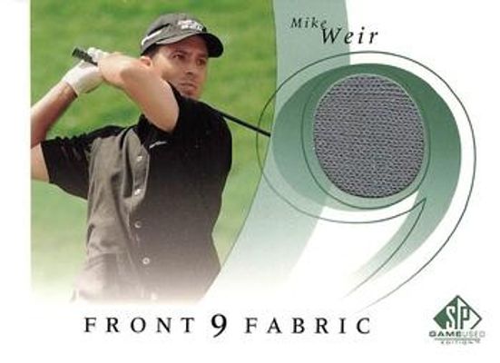2002 SP Game Used #F9S-MW Front 9 Fabric