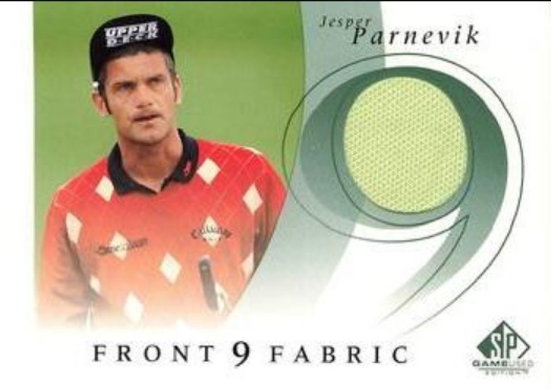 2002 SP Game Used #F9S-JP Front 9 Fabric