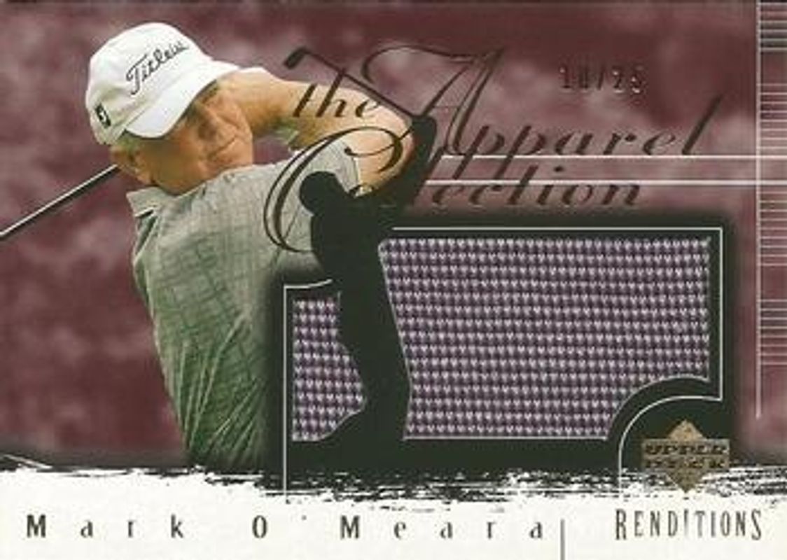 2003 Upper Deck Renditions #AC-MO The Apparel Collection - Gold /25