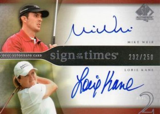 2004 SP Authentic #MW/LK Sign of the Times Dual /250
