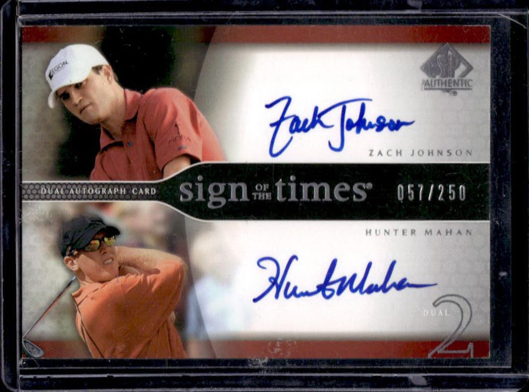 2004 SP Authentic #ZJ/HM Sign of the Times Dual /250