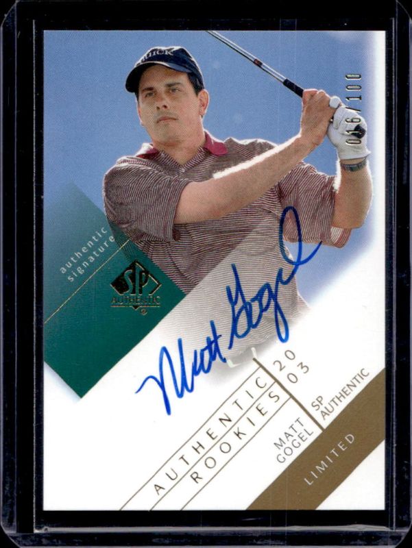 2003 SP Authentic #107 Limited /100