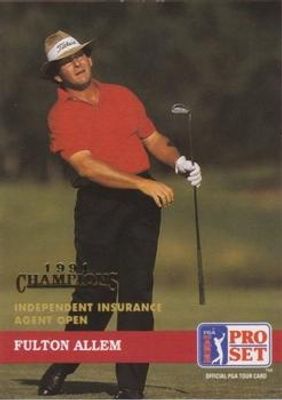 1992 Pro Set PGA Tour #102 1991 Champions