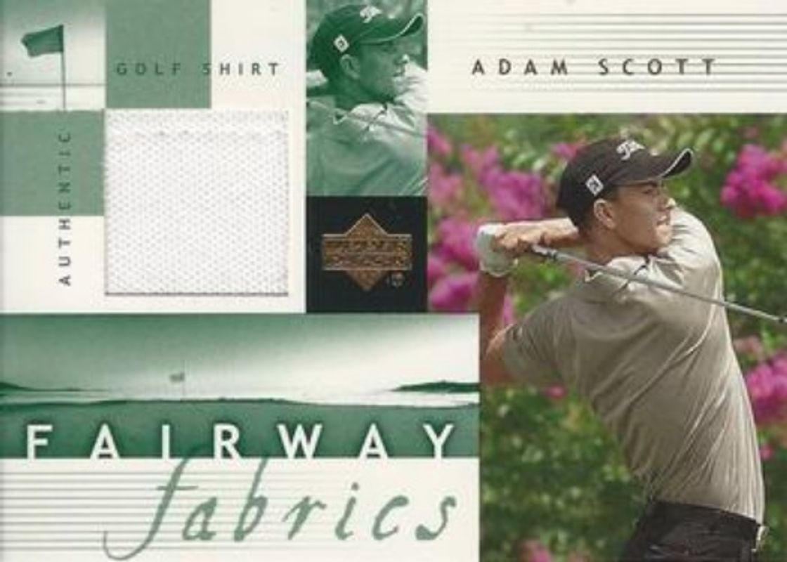 2002 Upper Deck #AS-FF Fairway Fabrics